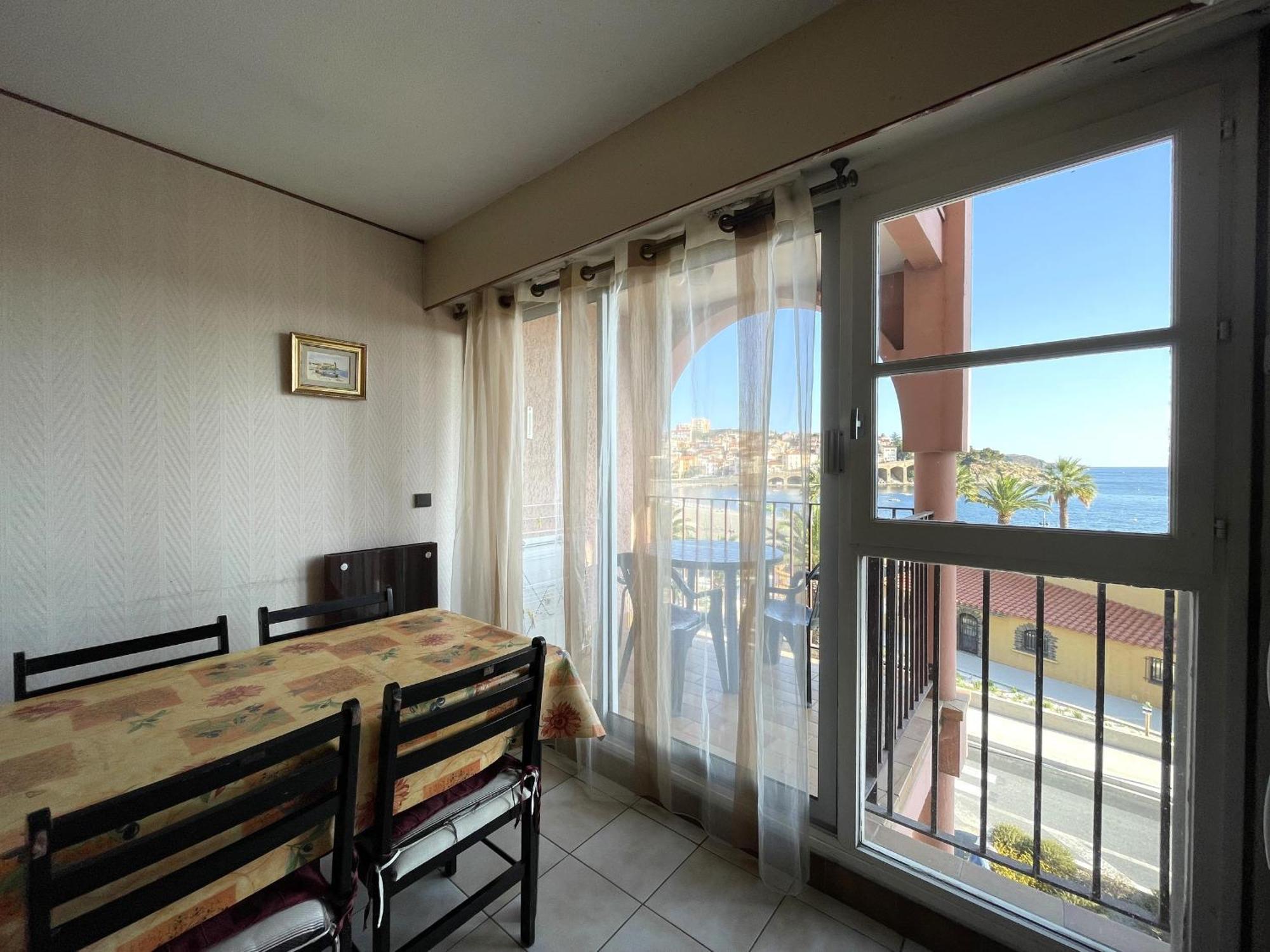 Studio Vue Mer A Banyuls-Sur-Mer, Proche Centre Et Plage - Fr-1-309-81 Eksteriør billede